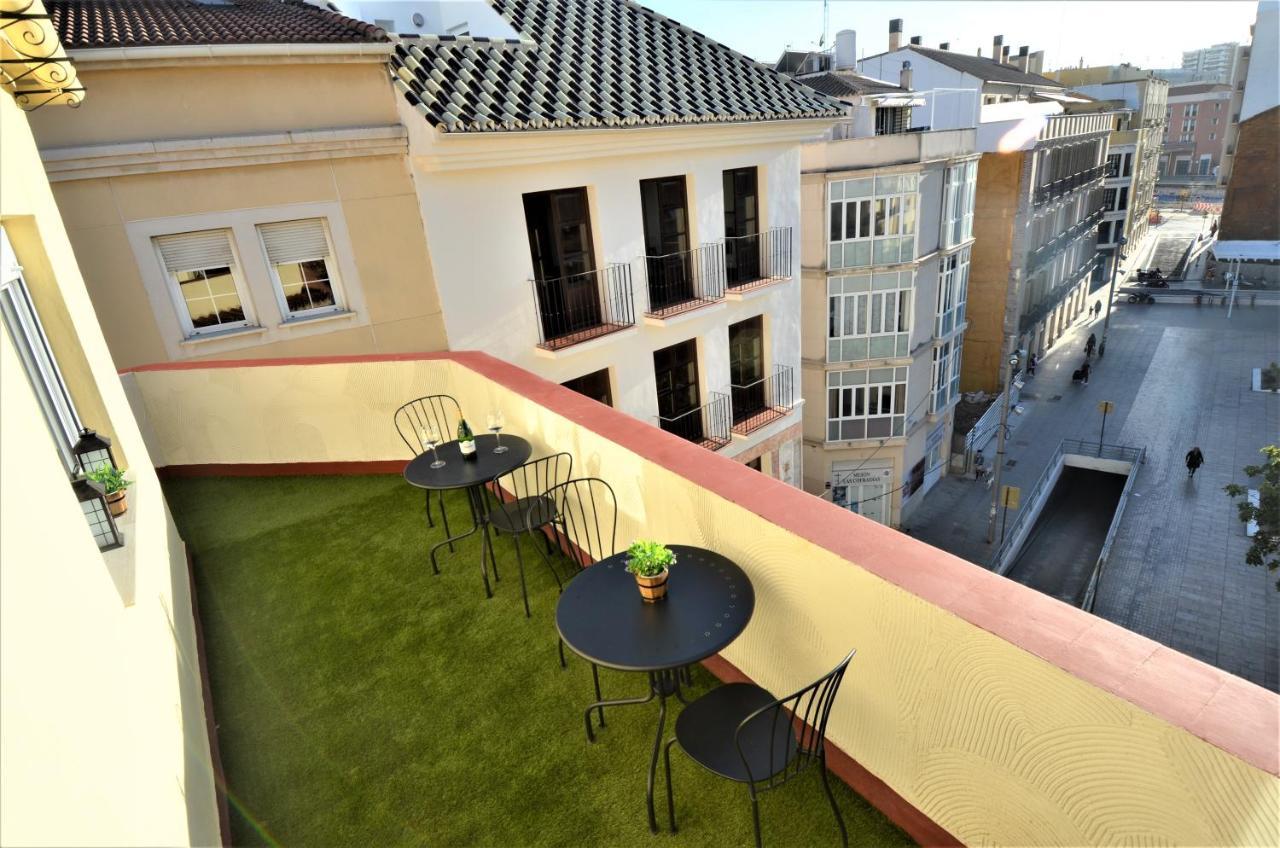 Atico De Lujo En El Centro Historico Lägenhet Málaga Exteriör bild